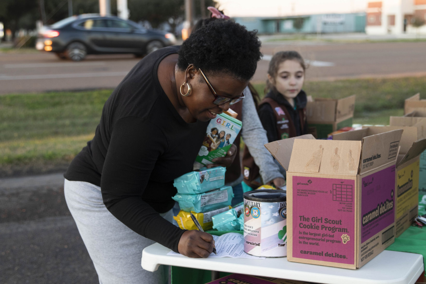 Girl Scout cookies for sale around the Crossroads